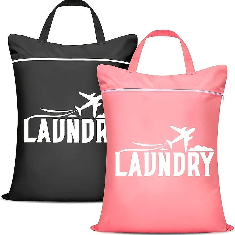 1 large travel laundry bag handle suitable cleaning dirty