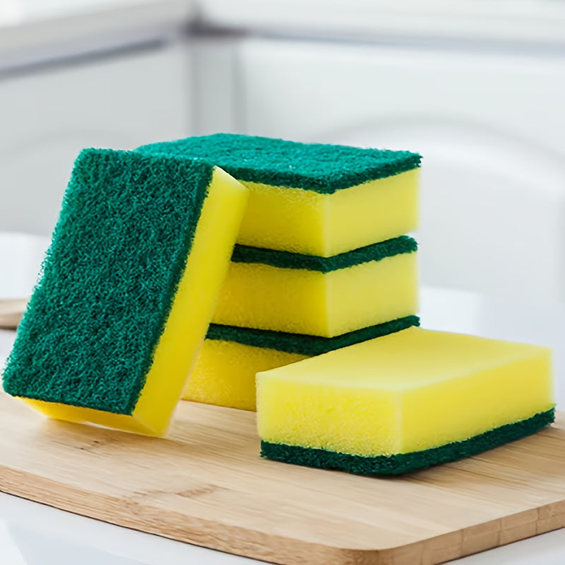 21pcs set heavy duty scrubbing sponges dual sided kitchen