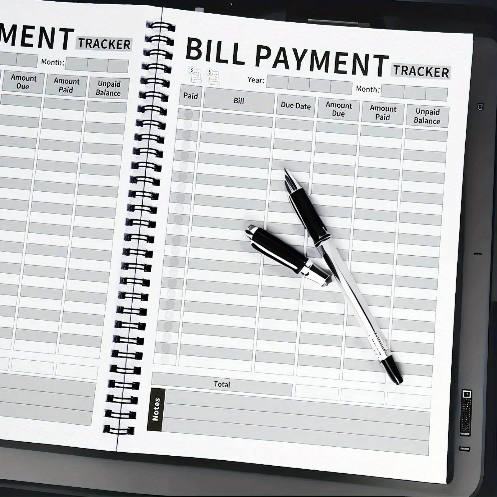 48 month   organizer budget planner notebook monthly
