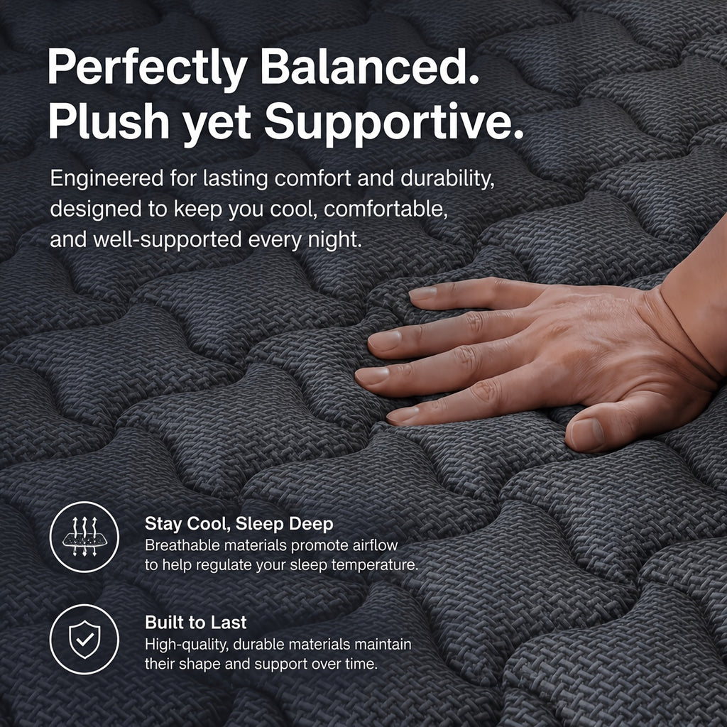 luxurious gel memory foam mattress hypoallergenic medium