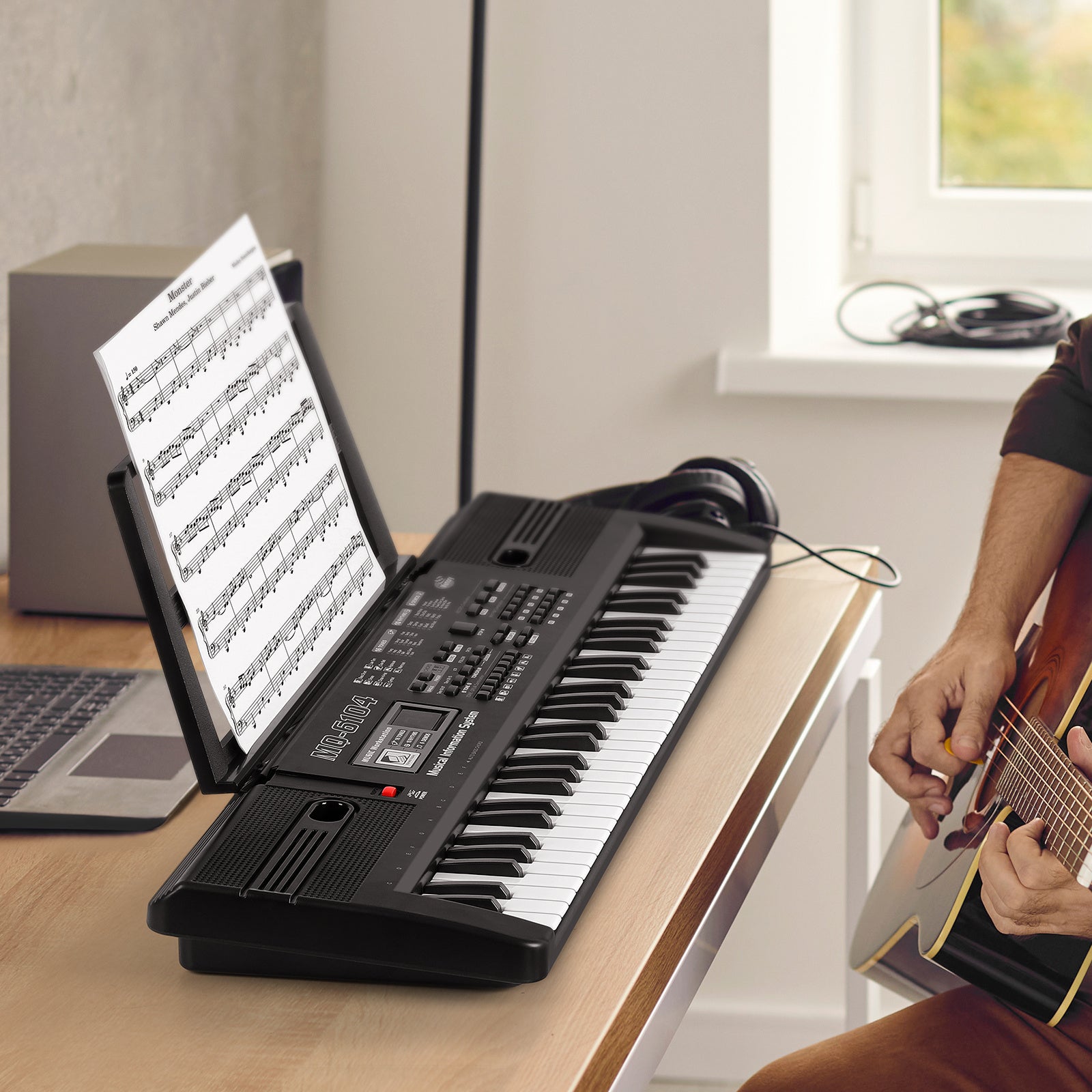 beginners keyboard 25 5 61 key keyboard built in speakers