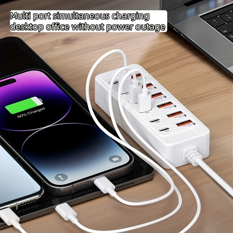12 port 66w usb fast charging station high speed charging 6