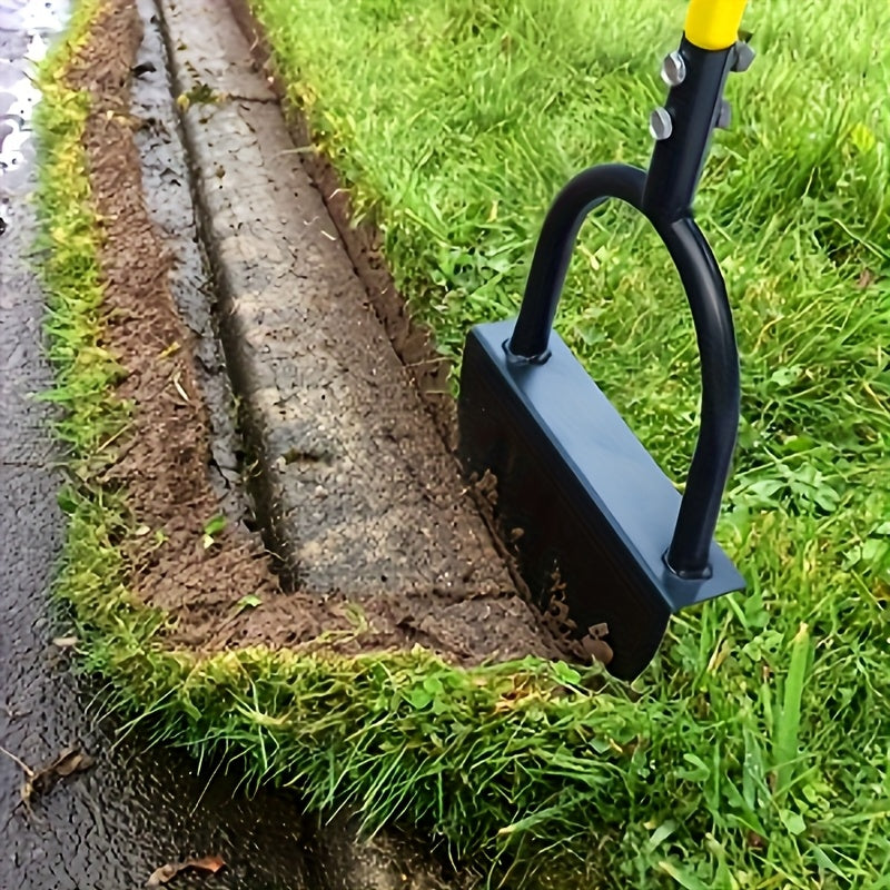 manual edge cutting shovel handle half lawn edge cutting