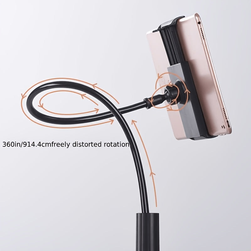 360 degree universal flexible hose phone holder phone stand