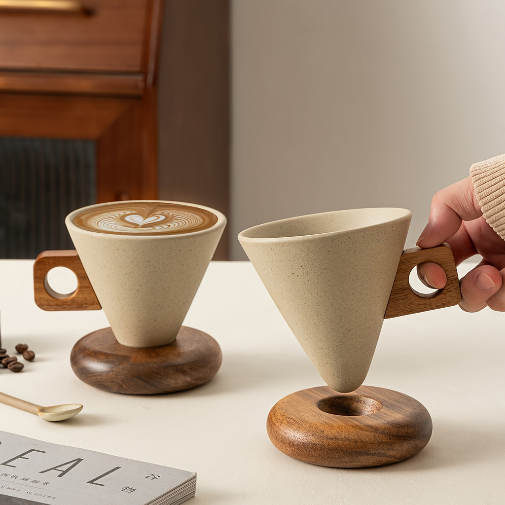 retro ceramic coffee cup high end   coffee