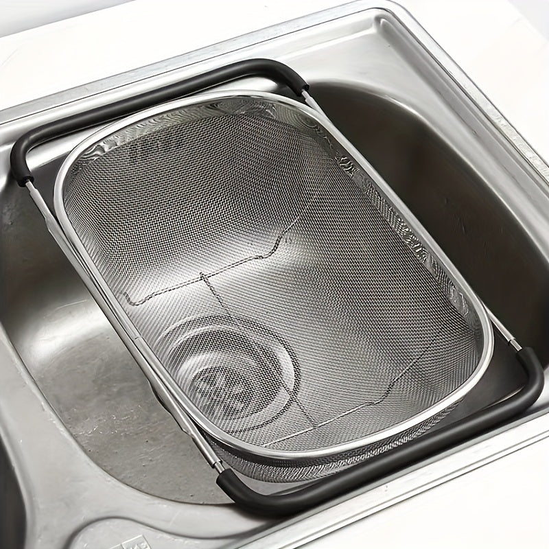1pc sink colander vegetable sink washing basket fruit drain
