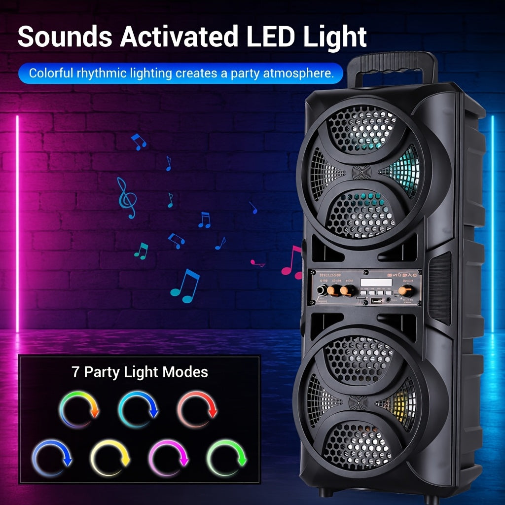 3000w portable bluetooth speaker   5 subwoofer stereo