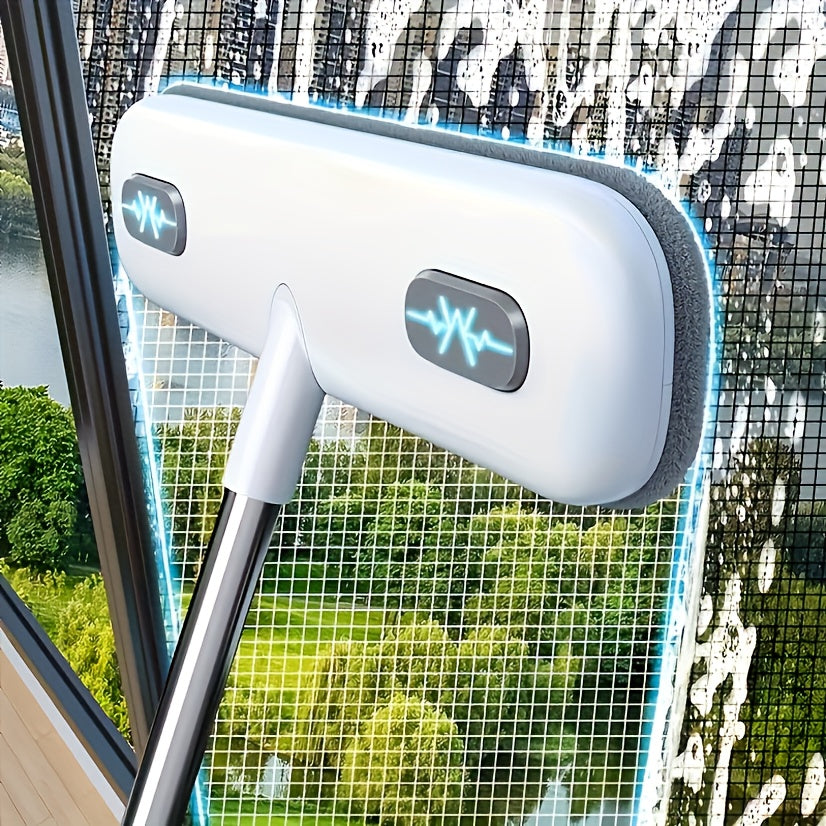 cleaning brush retractable handle screen
