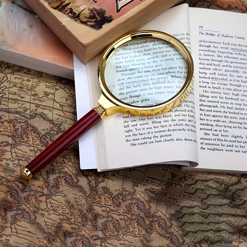 2pcs 1pc high definition 60x magnifying glass 1pc random