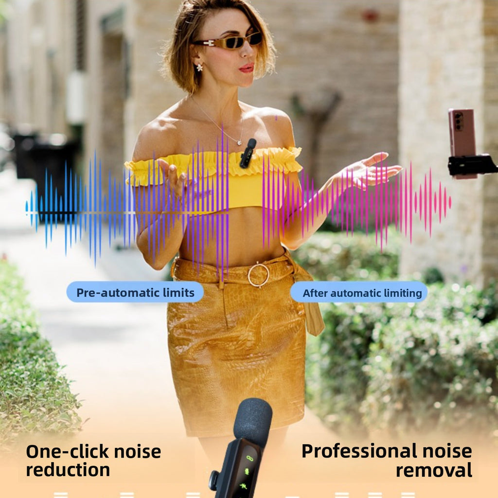 new wireless lavalier mic designed recording purposes
