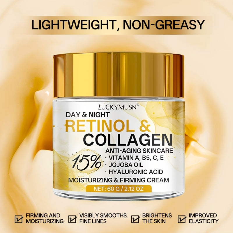 retinol collagen moisturizing cream skincare contains