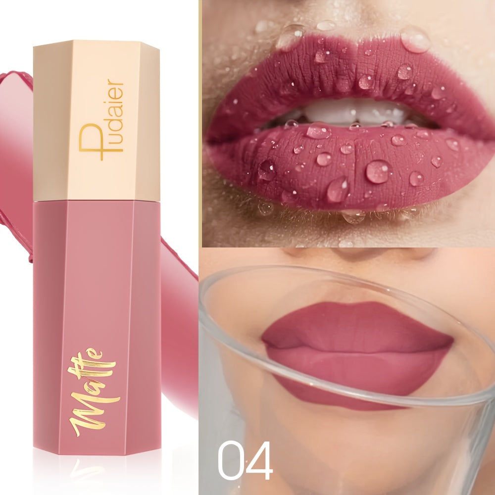 matte lip gloss waterproof long lasting non transfer smooth