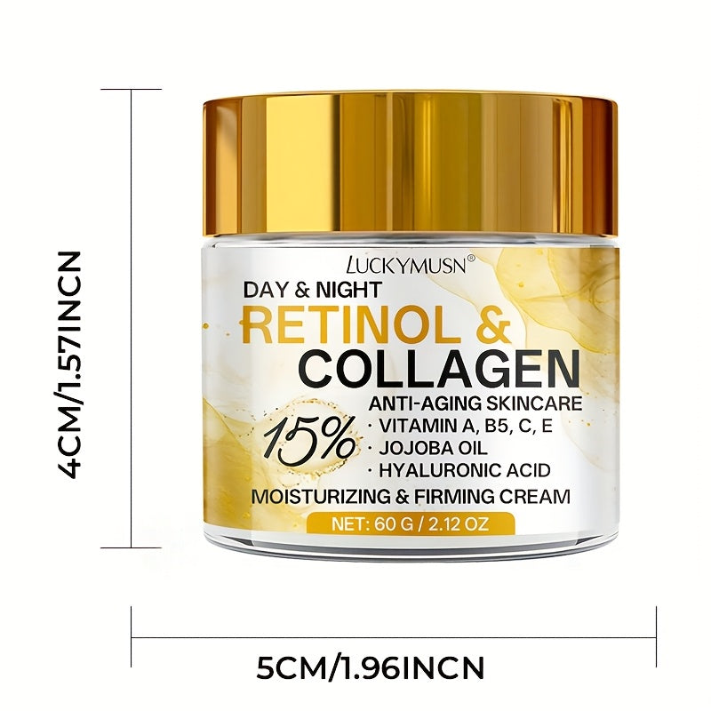 retinol collagen moisturizing cream skincare contains