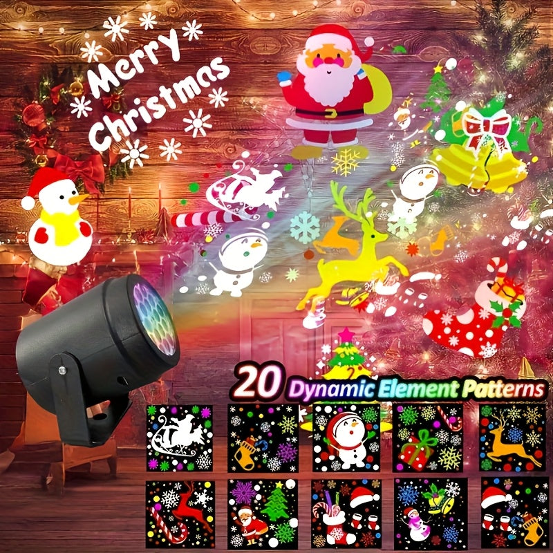 led christmas projection party stage light indoor christmas