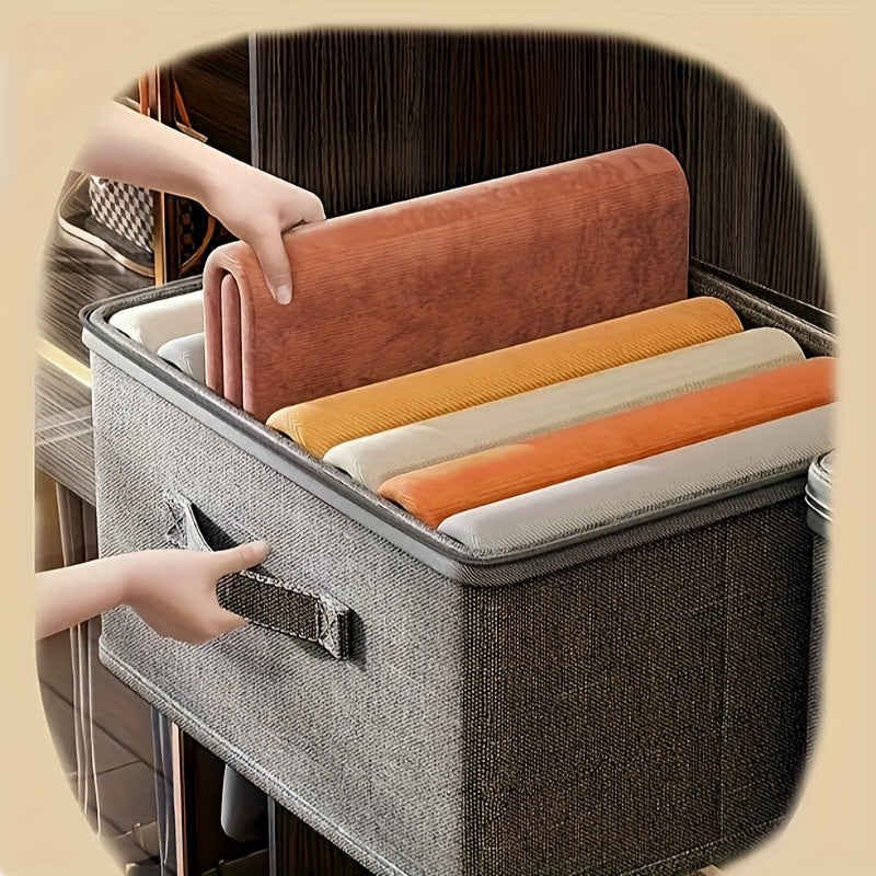 4pcs extra large foldable   storage box waterproof