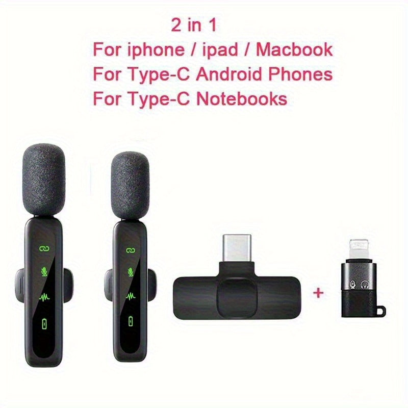 new wireless lavalier mic designed recording purposes