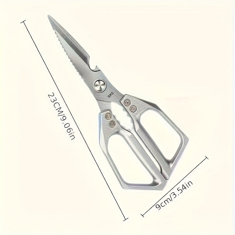 1pc stainless steel kitchen scissors professional multi