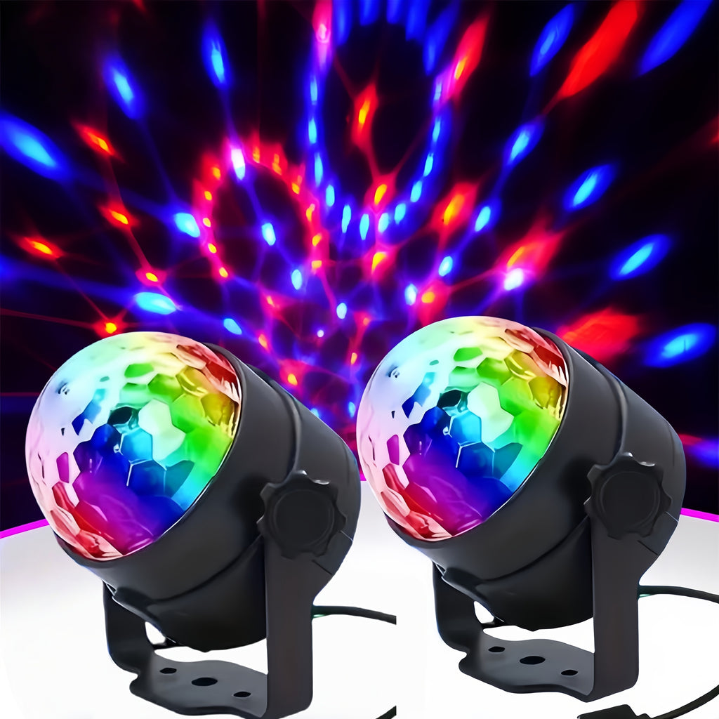 2pcs disco ball projector smart light stand ceiling mounted
