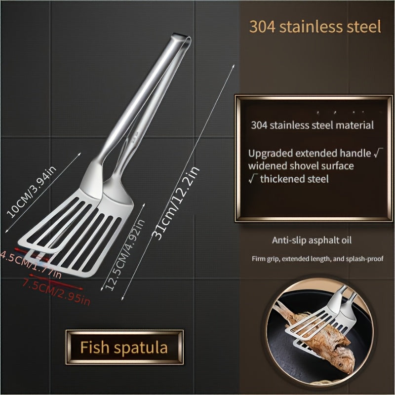 1pc 304 stainless steel tongs ideal barbecue activities
