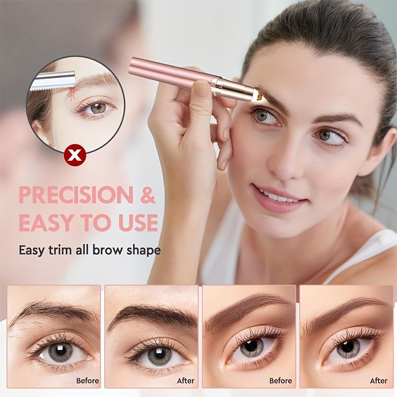 portable electric eyebrow trimmer   5