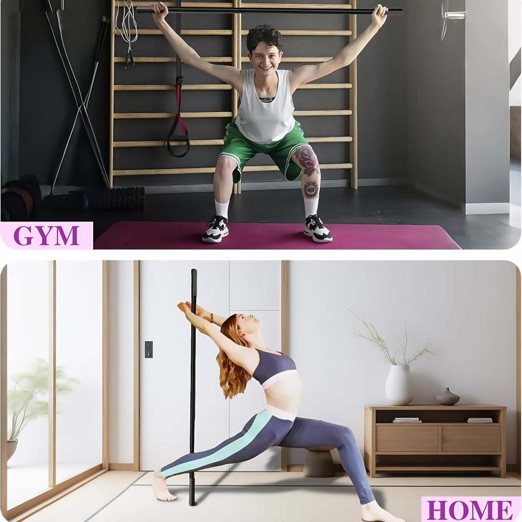 adjustable yoga wand sturdy durable iron construction