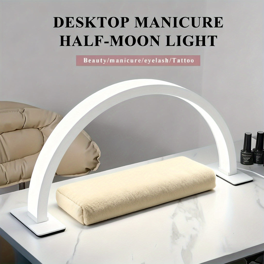 white   led desk lamp adjustable brightness