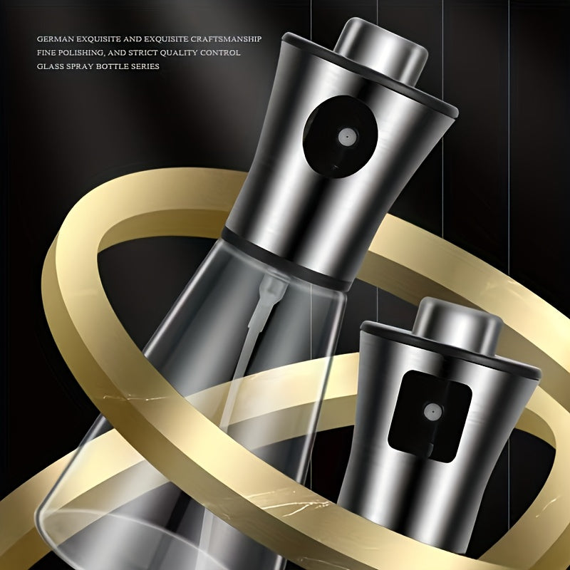 6 76oz stainless   oil spray bottle pressure