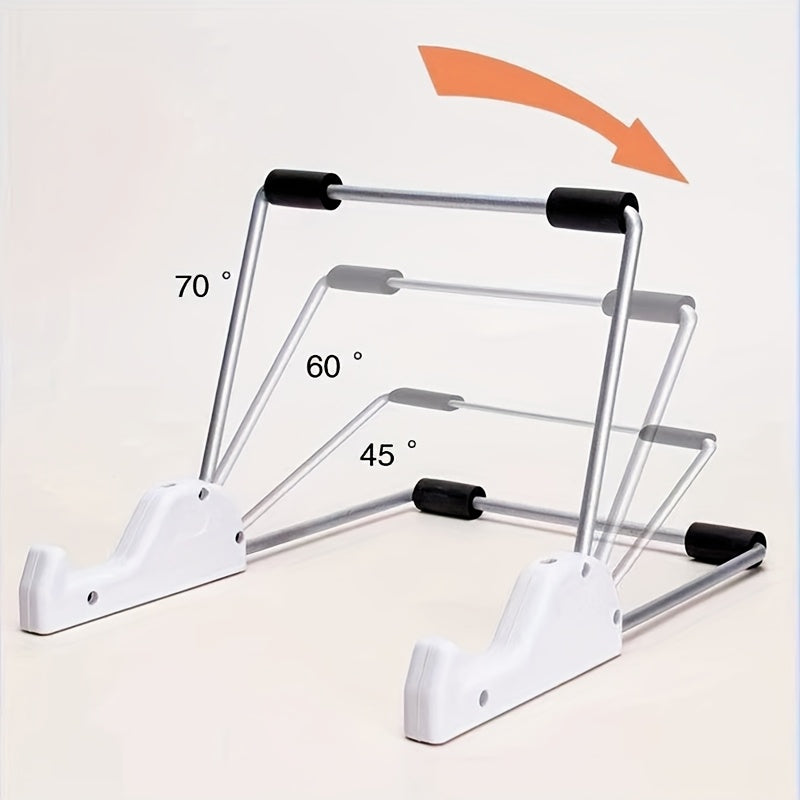 stylish foldable aluminum tablet stand multi angle support
