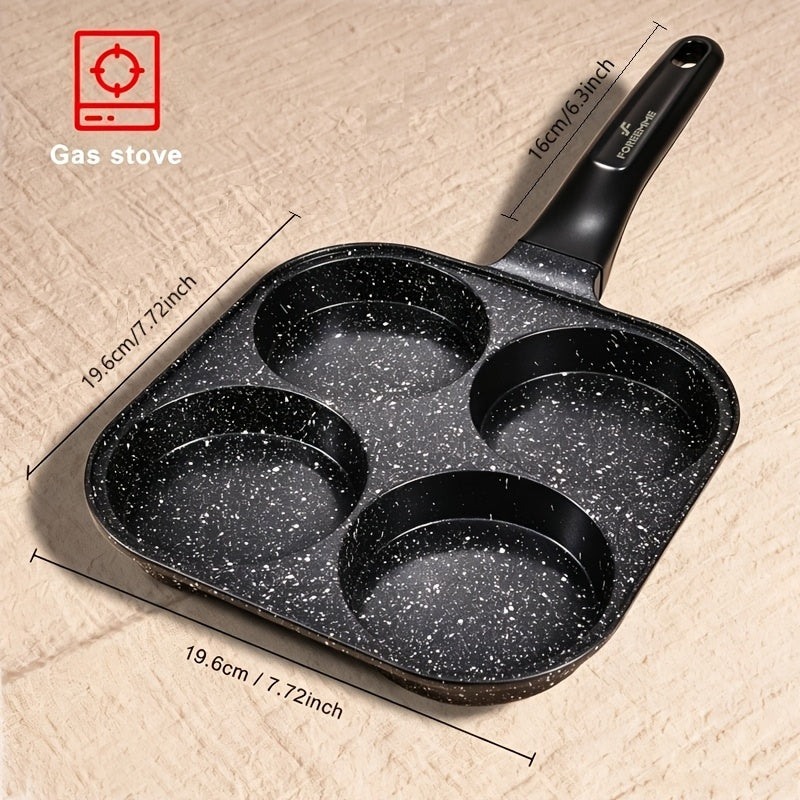 1pc non stick   pan heat resistant wooden handle spray