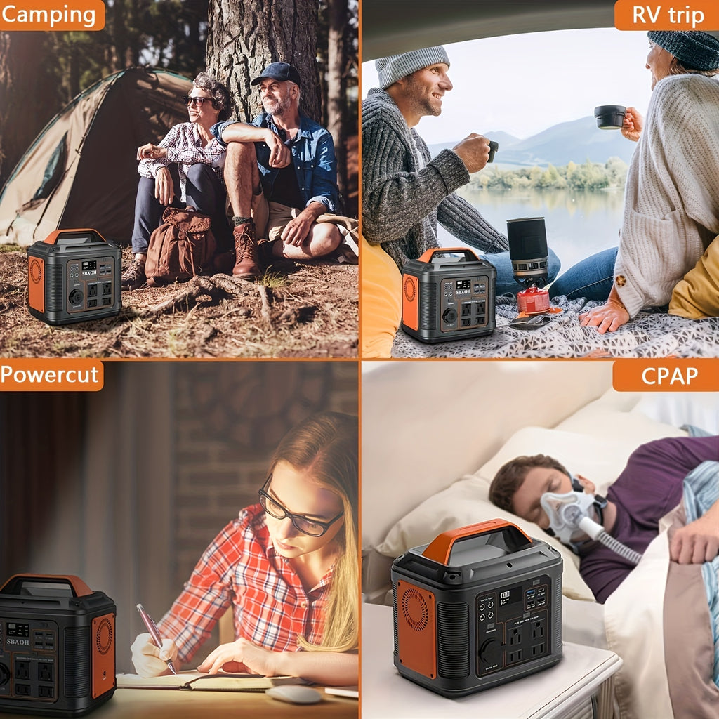 300w portable power station 296wh 80000mah solar