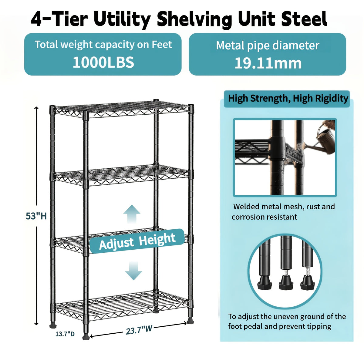 mzg 76 h industrial wheels 5 4 tier heavy duty multi tier