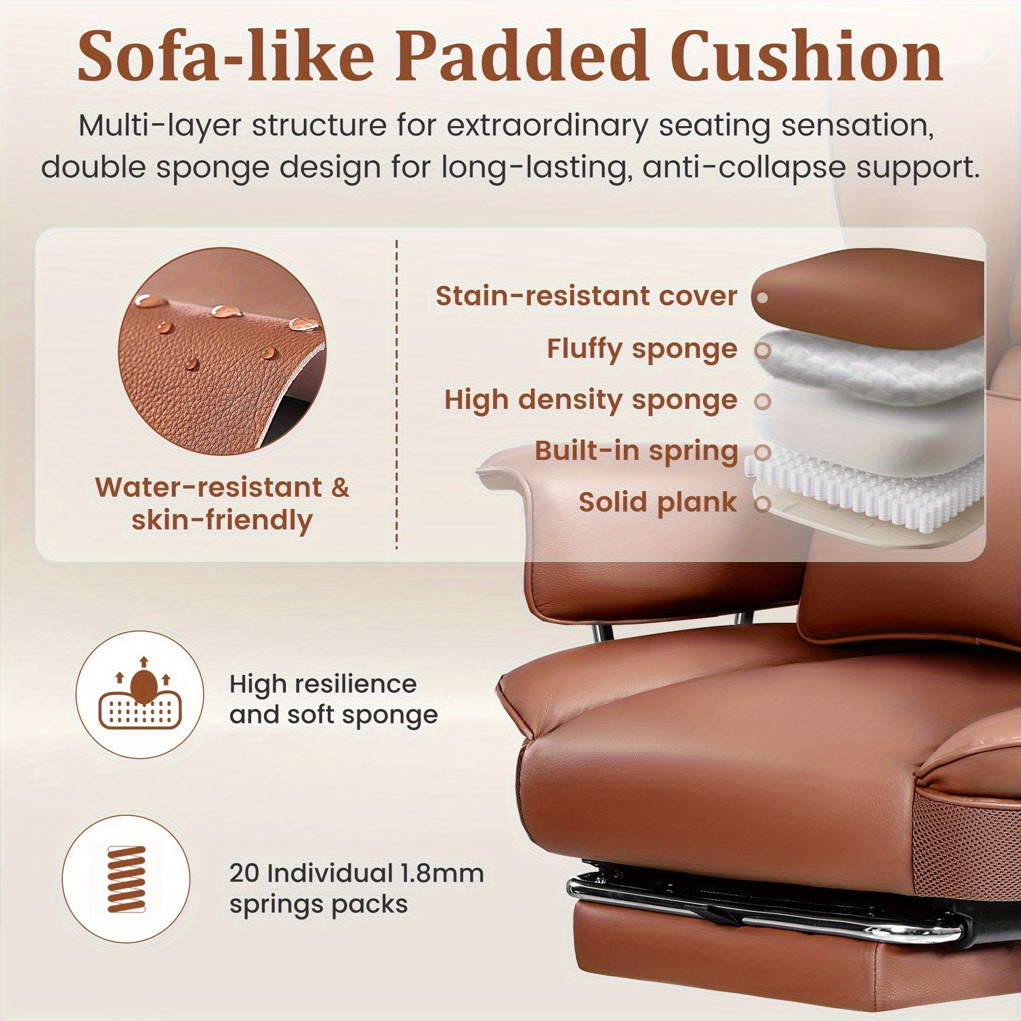 high   desk chair big tall executive office