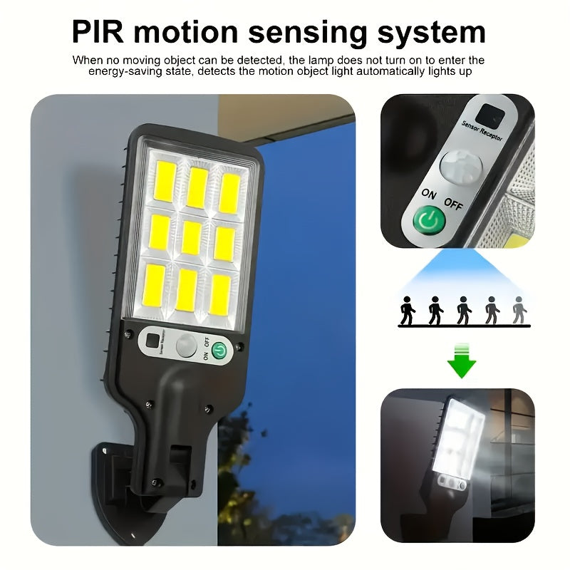 solar powered street light 8 6 4 2pcs   sensor
