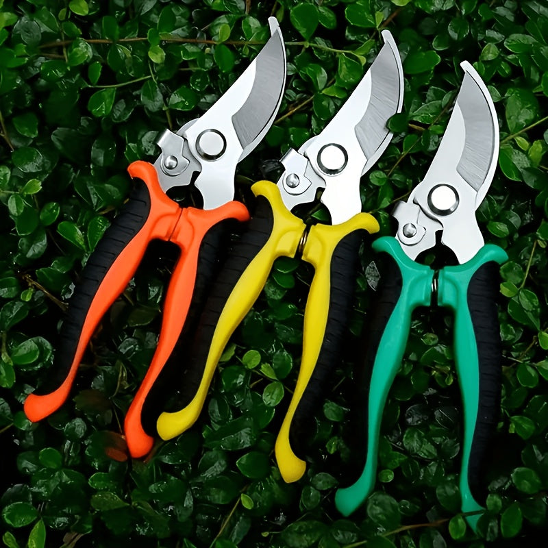 1pc professional heavy duty pruning shears non slip handle