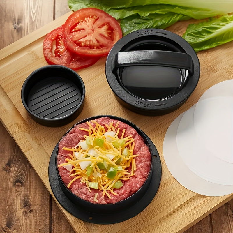 1 set hamburger press patty press   press