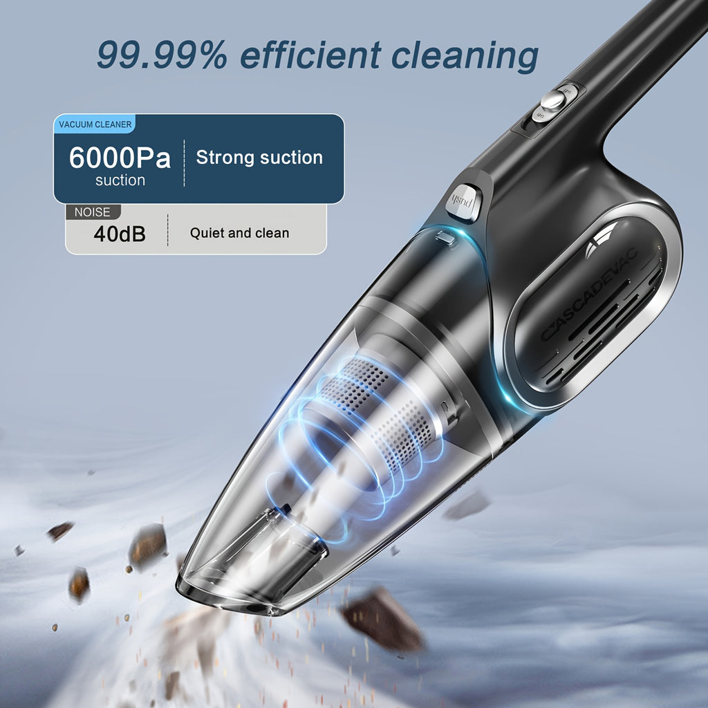 portable household vacuum cleaner 6000pa powerful suction