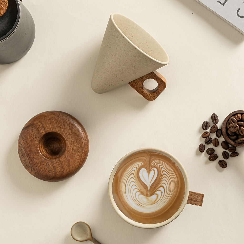 retro ceramic coffee cup high end   coffee