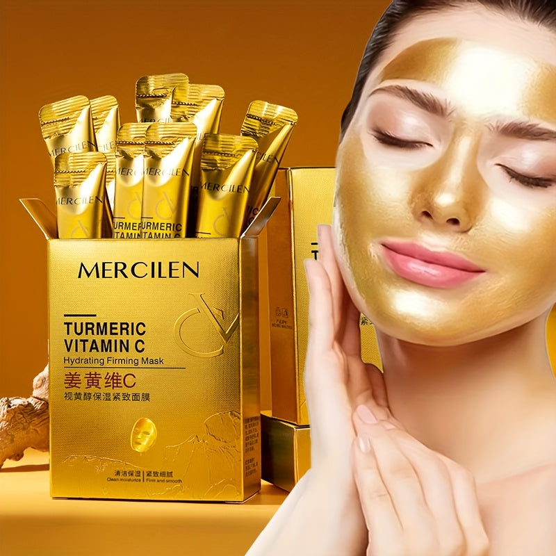 turmeric vitamin c retinol moisturizing firming mask 6