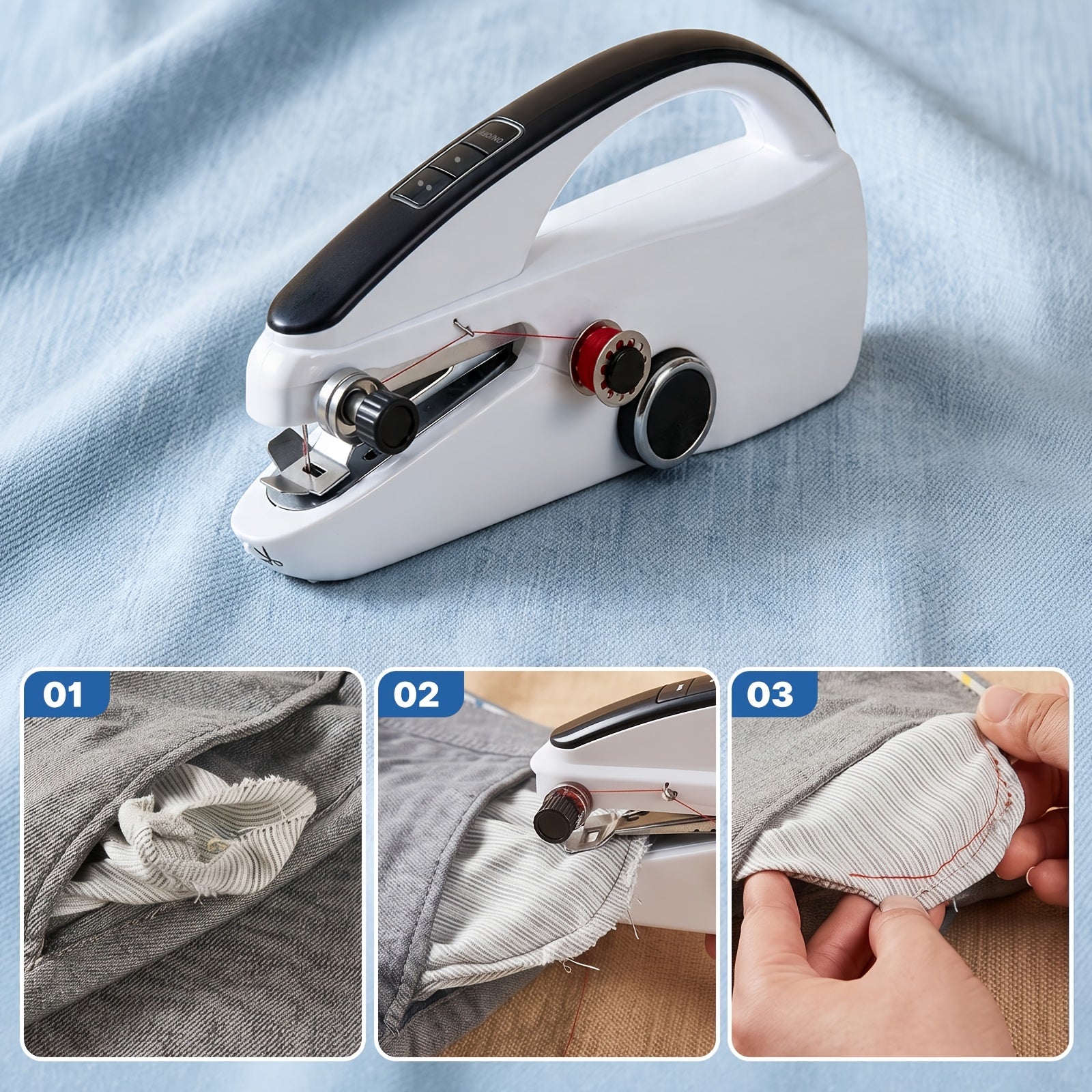 portable handheld sewing machine   fast precision