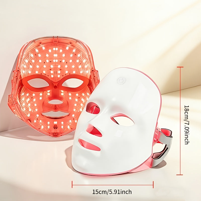 a 7 color facial mask machine portable facial care device