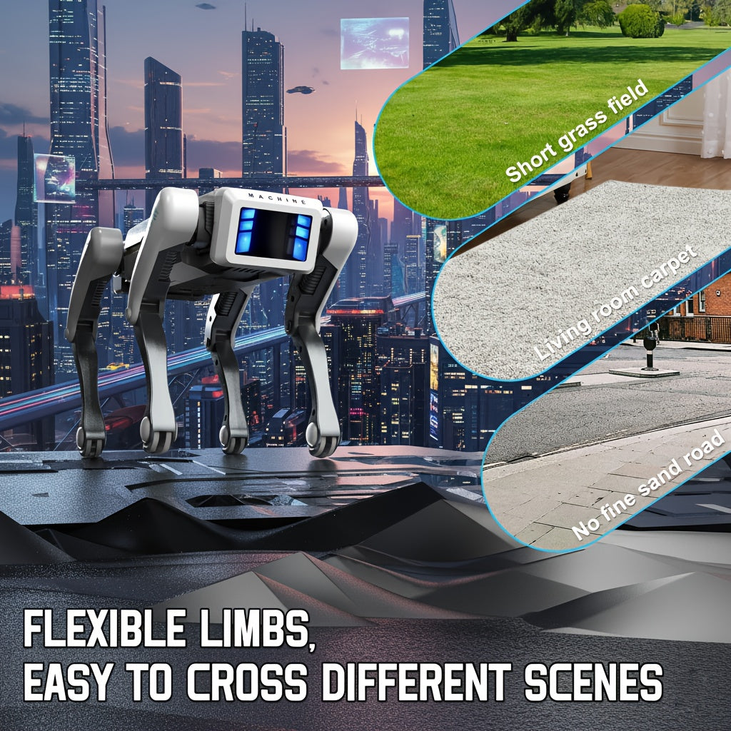 flash intelligent robot dog 2 4ghz remote