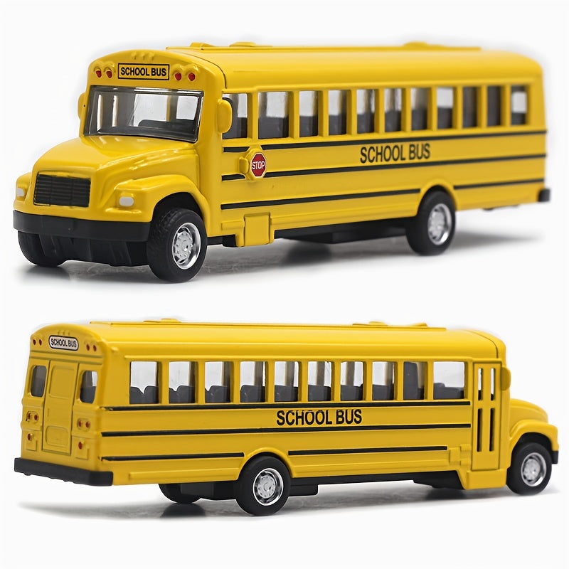1 43 high quality metal alloy school bus model