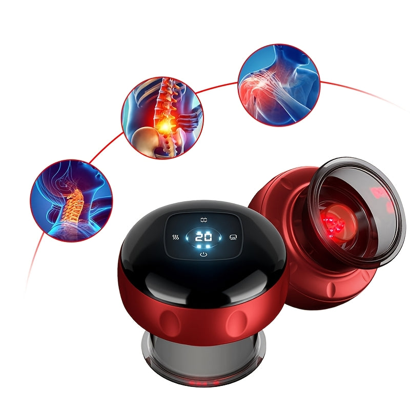 portable usb charging home use full body cupping acupressure