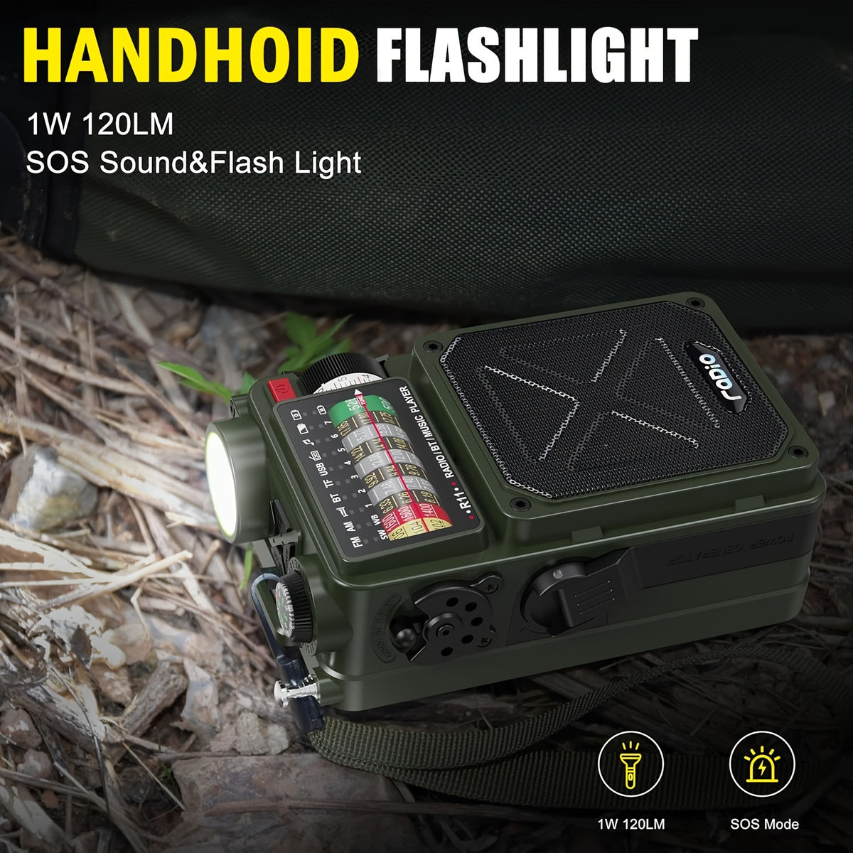 digital shortwave radio   survival gear fm sw