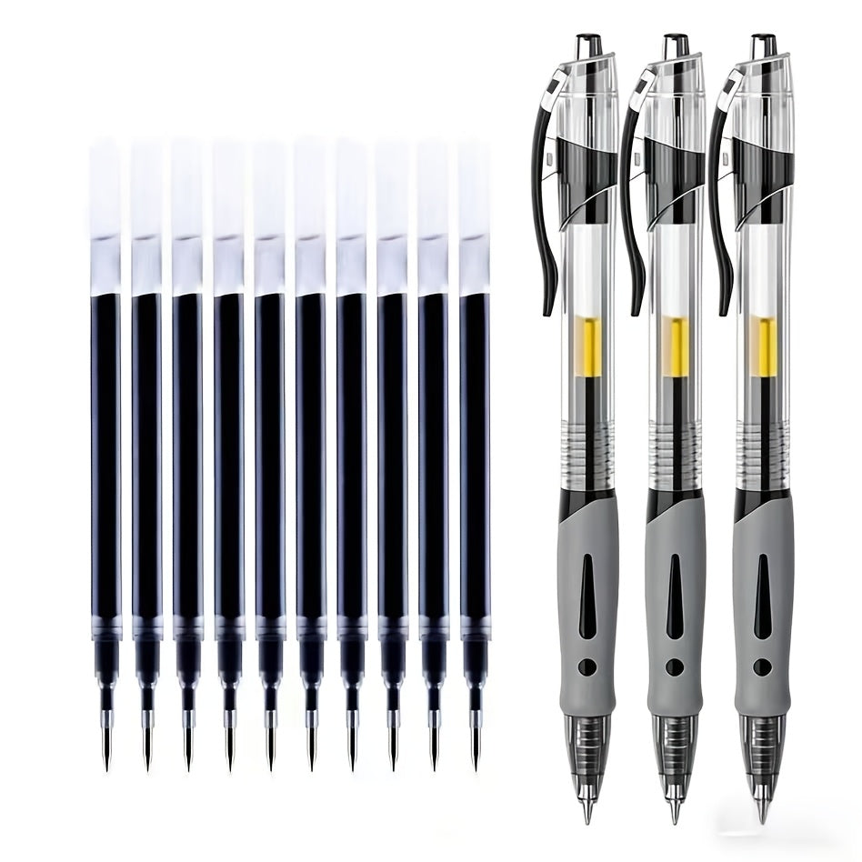 13pcs large capacity ballpoint pen set 0 5mm fine point