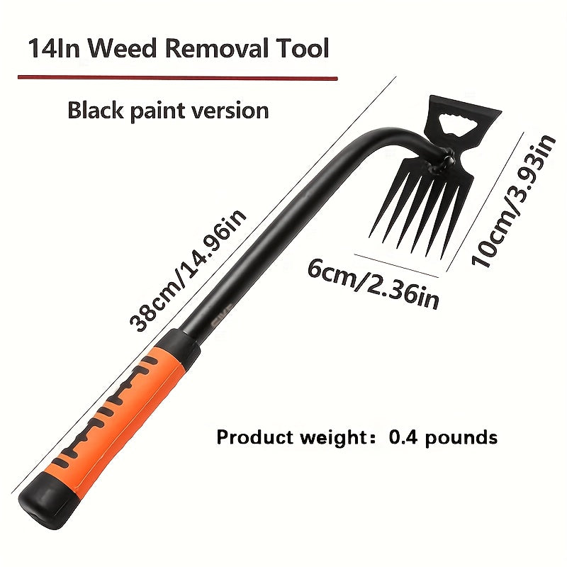 heavy duty manual weeding tool high   long handle