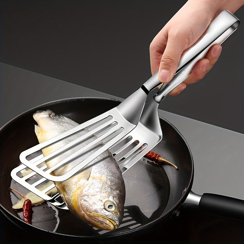 1pc multifunctional stainless steel serving tongs buffet