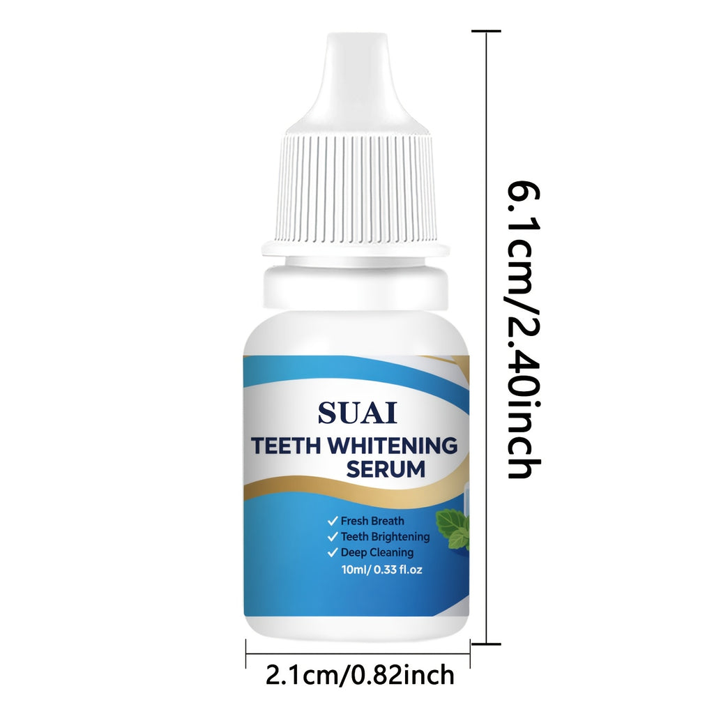 teeth brightening serum mint flavor gentle formula brightens