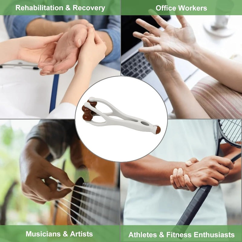 finger massager dual sided roller massager deep acupressure