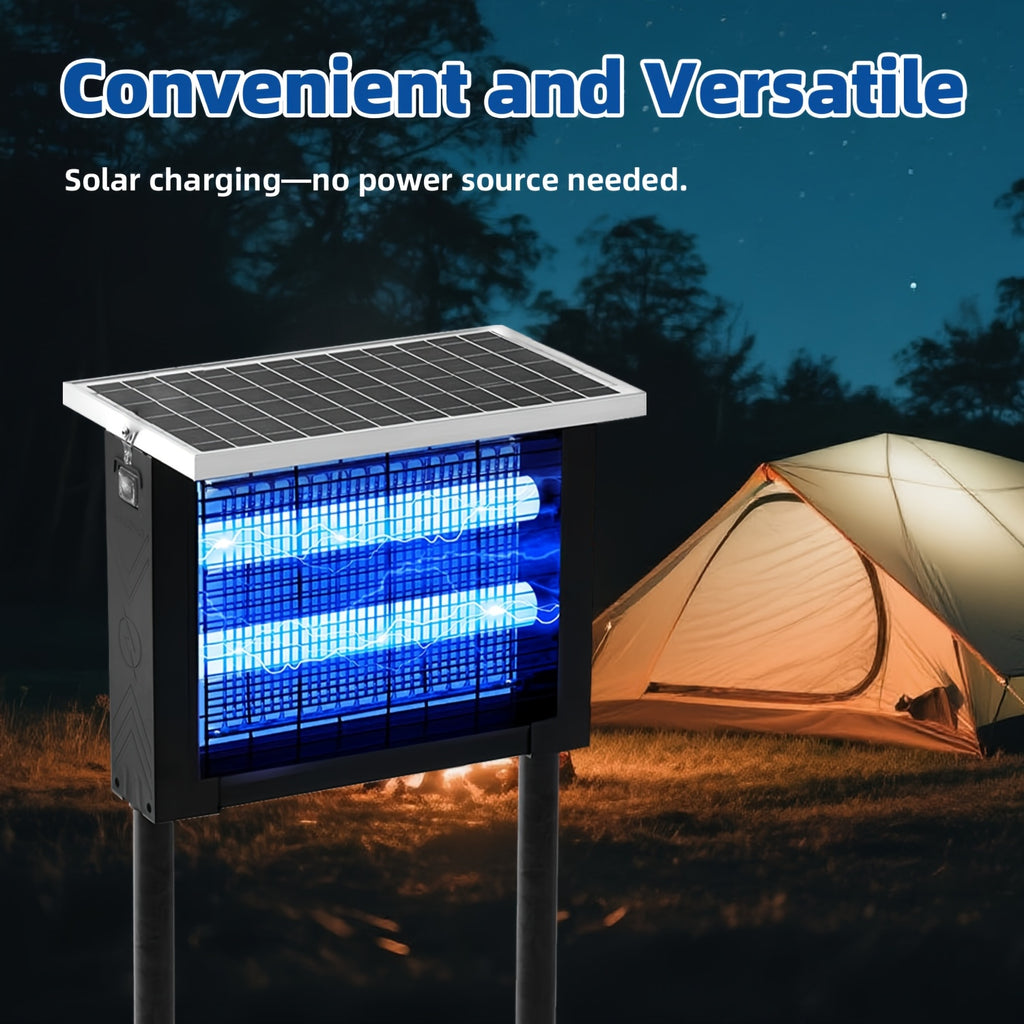 powerful large solar bug zapper outdoor 2000sq ft poartable